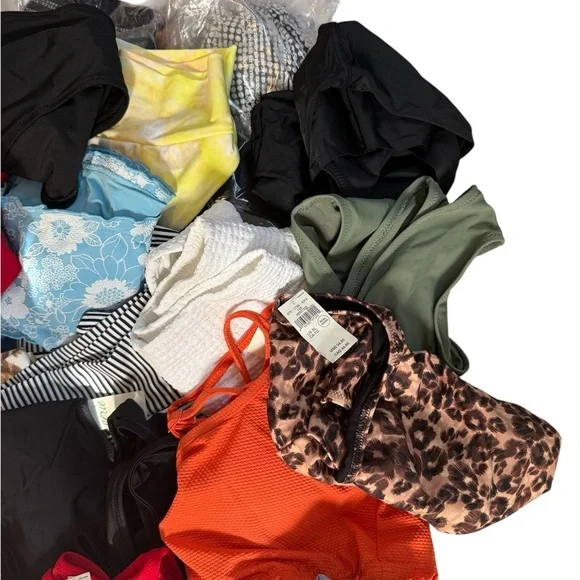 Aerie Women's Swim Bikinis- 45 pieces mix of tops and bottoms - Picture 2 of 8